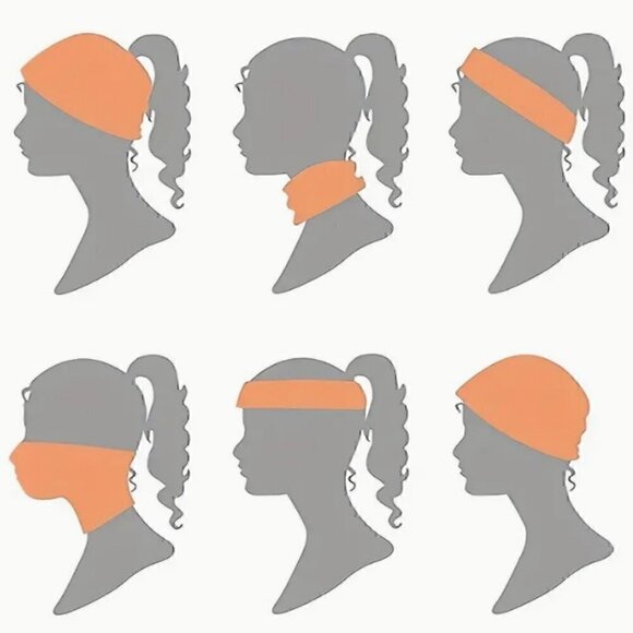 Bohemian Style Patterned Design, Breathable Headscarf Cap, Outdoor Sports - Picture 5 of 5